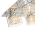 Flush luminaire in Chrome LL00137